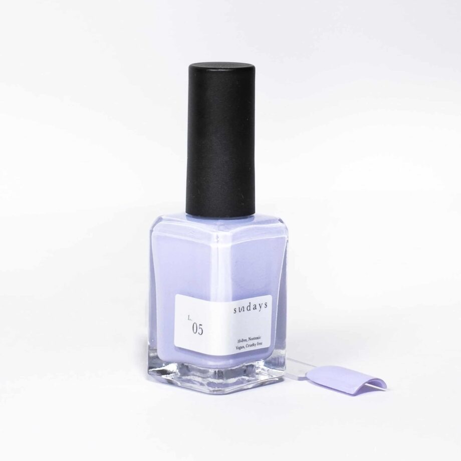 Dear Sundays Nail Polish L.05: Lavender - Bud Cosmetics Singapore