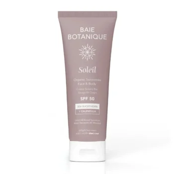 Baie Botanique Soleil Organic Mineral Face & Body Sunscreen SPF 50