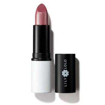 Lily Lolo Vegan Lipstick in WITHOUT A STITCH (sheer, rose brown)