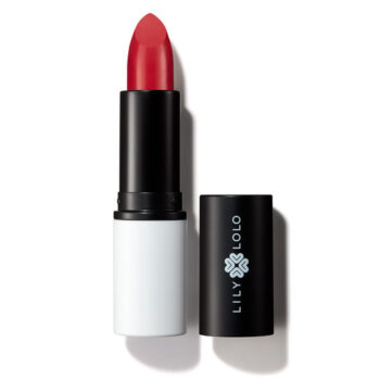 Lily Lolo Vegan Lipstick in FLIRTATION (bold, mid-toned red)