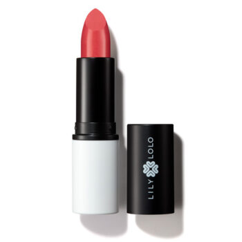 Lily Lolo Vegan Lipstick in FLUSHED ROSE (rich, rose pink)