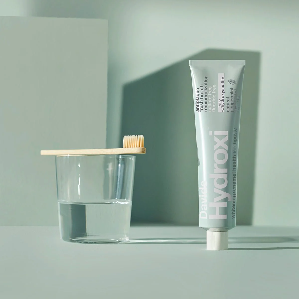 Davids Hydroxi™ Whitening+Enamel PEPPERMINT w/Nano-Hydroxyapatite Toothpaste