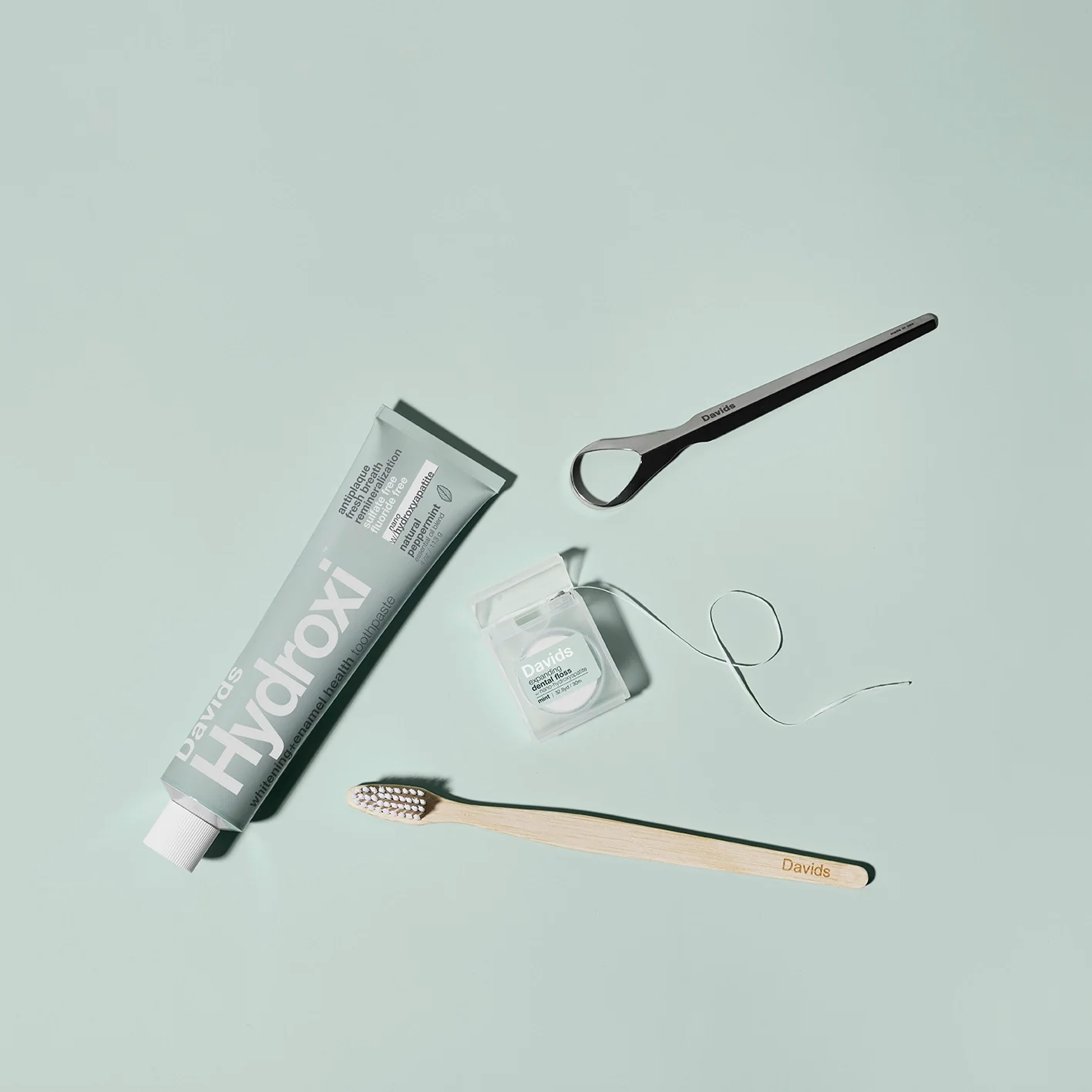 Davids Hydroxi™ Whitening+Enamel PEPPERMINT w/Nano-Hydroxyapatite Toothpaste