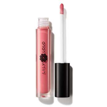 Lily Lolo Natural Lipgloss in SCANDALIPS (shimmer, bold pink)