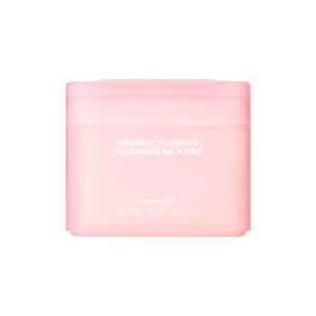 Whamisa Organic Flowers One-Step Cleansing Milk Pad