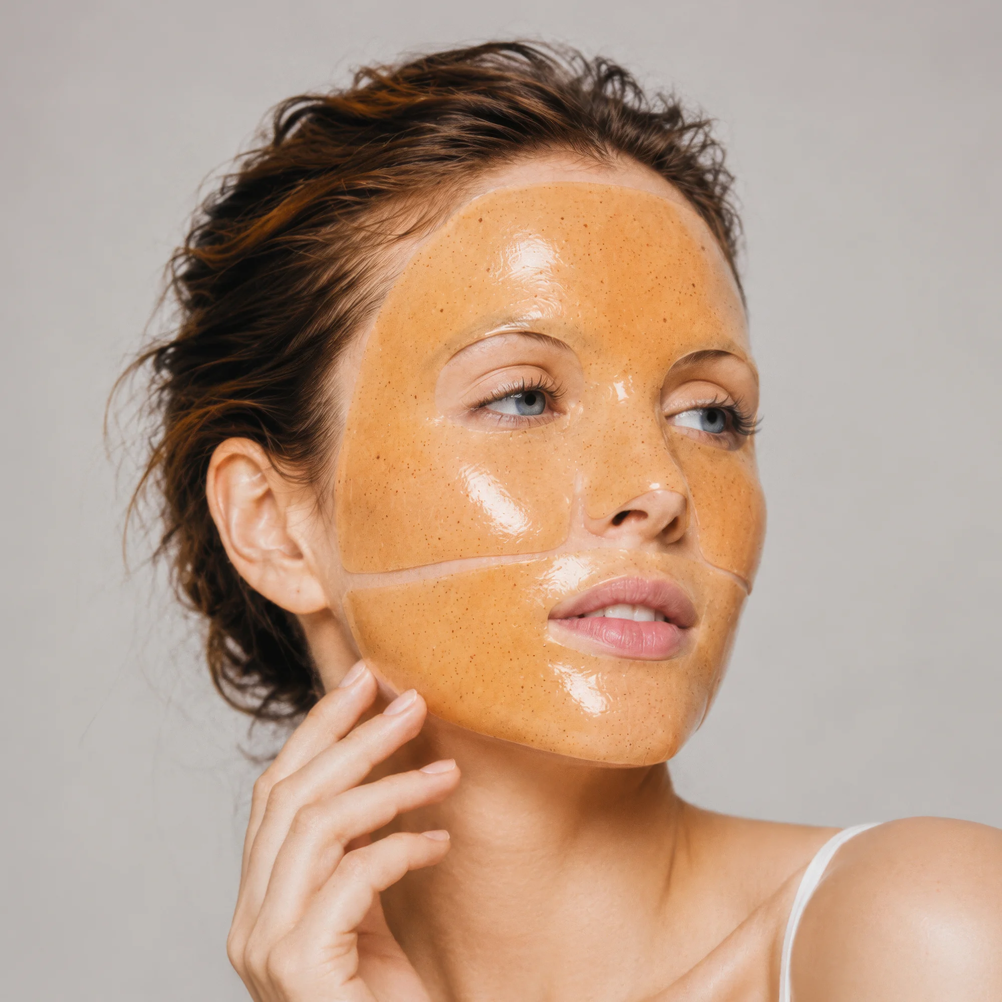 Whamisa Organic Root Hydrogel Mask with Carrot & Arugula